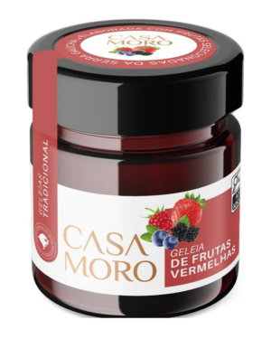 Geleia Tradicional Frutas Vermelhas - Casa Moro