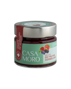 Geleia De Frutas Vermelhas Zero Açucar - Casa Moro